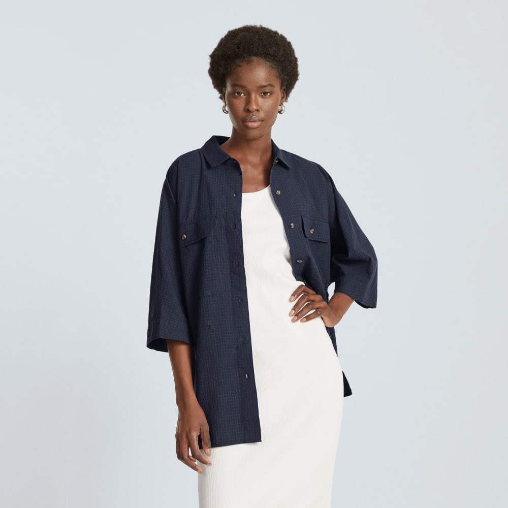 Alternative view of The Cotton Tourist Shirt | Navy