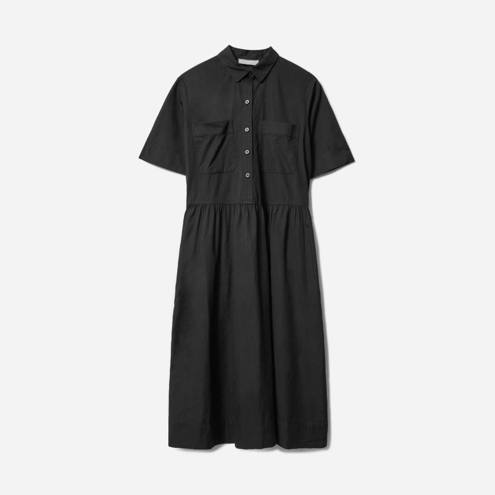 Alternative view of The Parklet Shirtdress® | Black