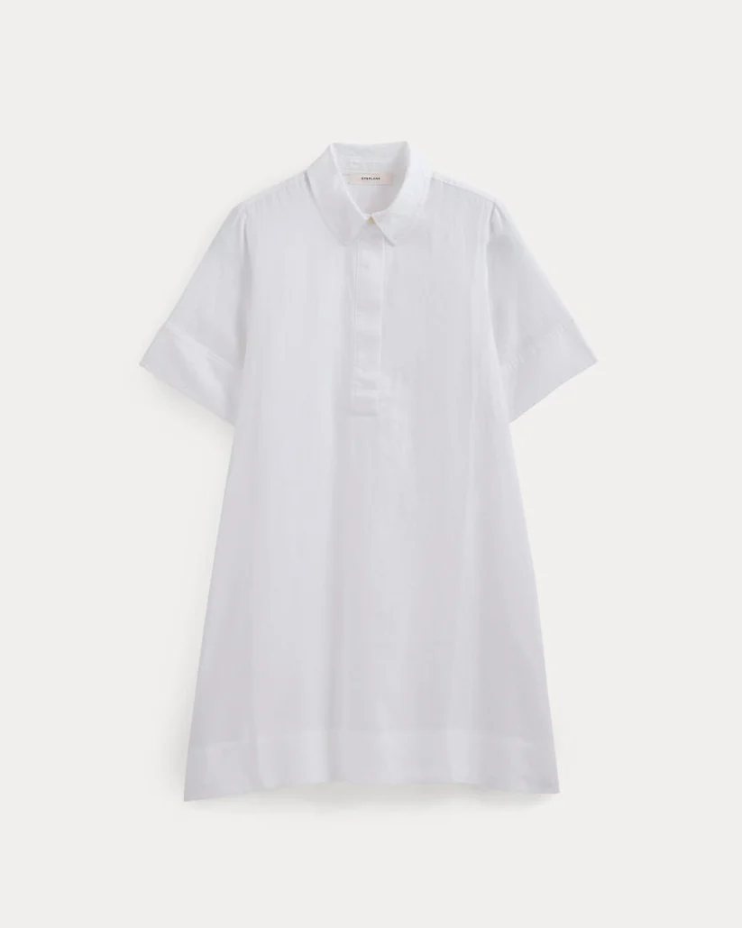 Alternative view of Mini Popover Shirtdress in Linen