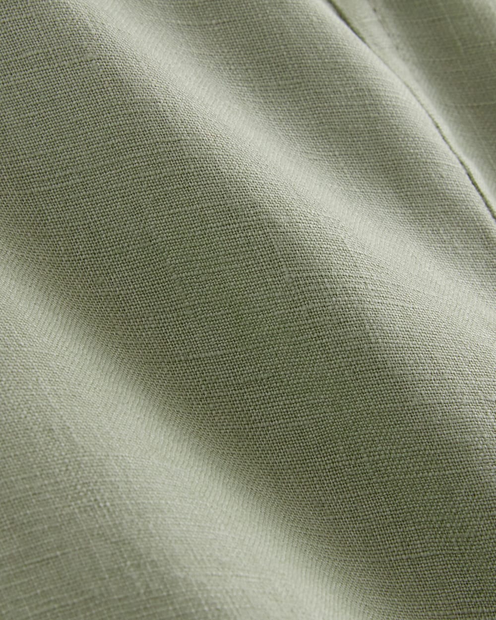 The Crossback Tank In Linen | Seagrass - Image 6