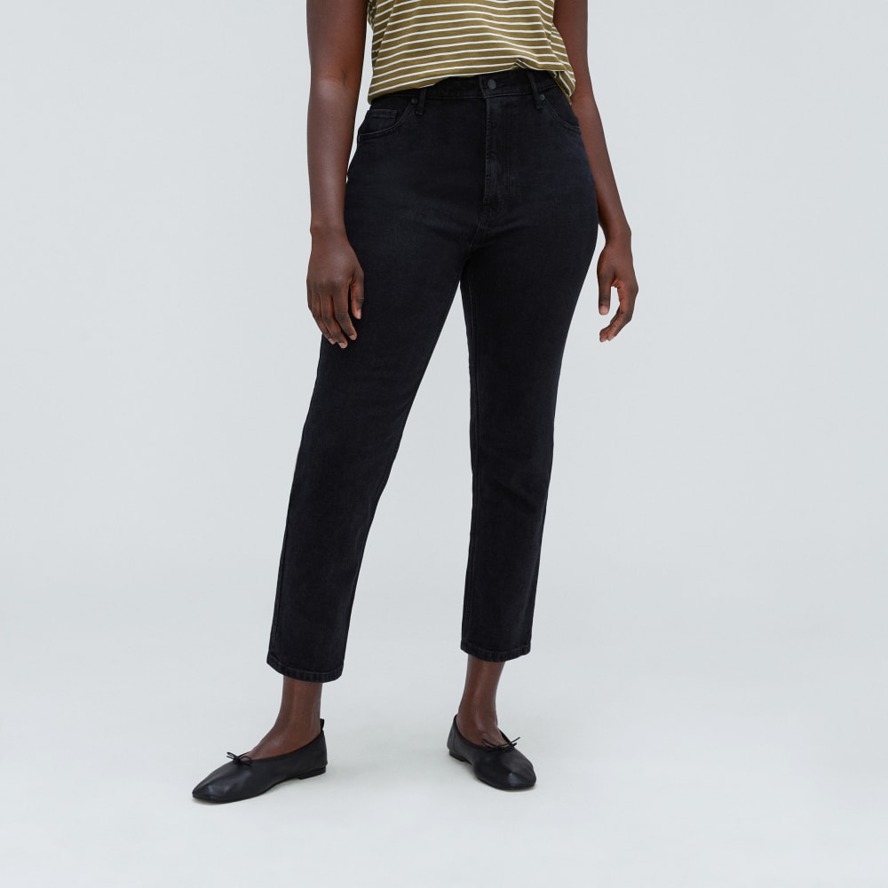 Alternative view of The Cheeky Hourglass Jean | Coal | 28.5" Inseam