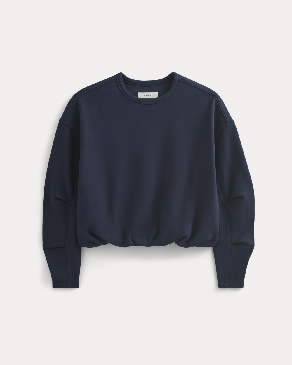 Alternative view of Lightweight Terry Bubble Sweatshirt | Navy