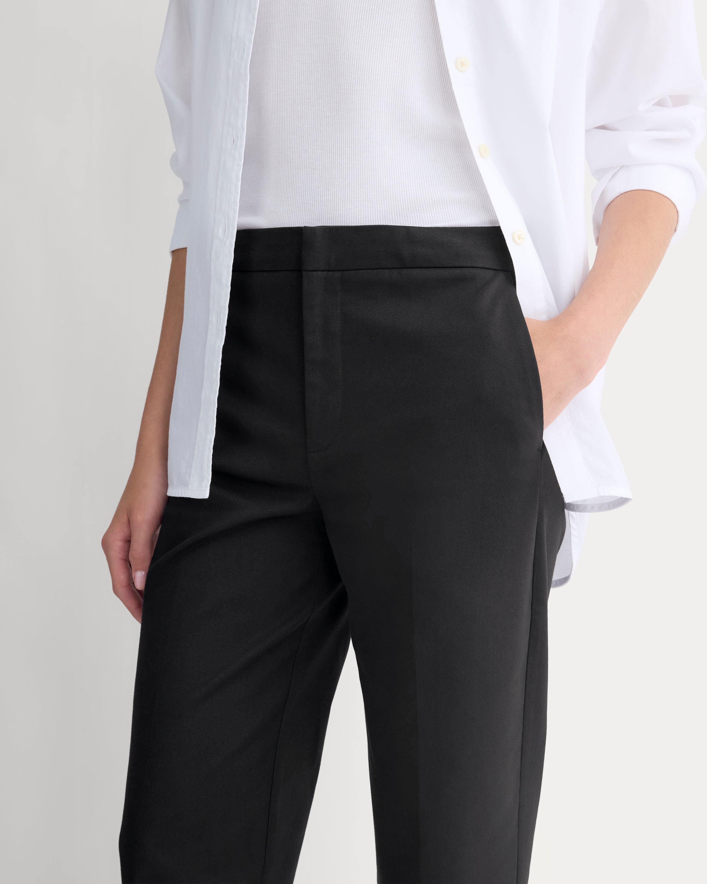 Cigarette Pant | Black - Image 4