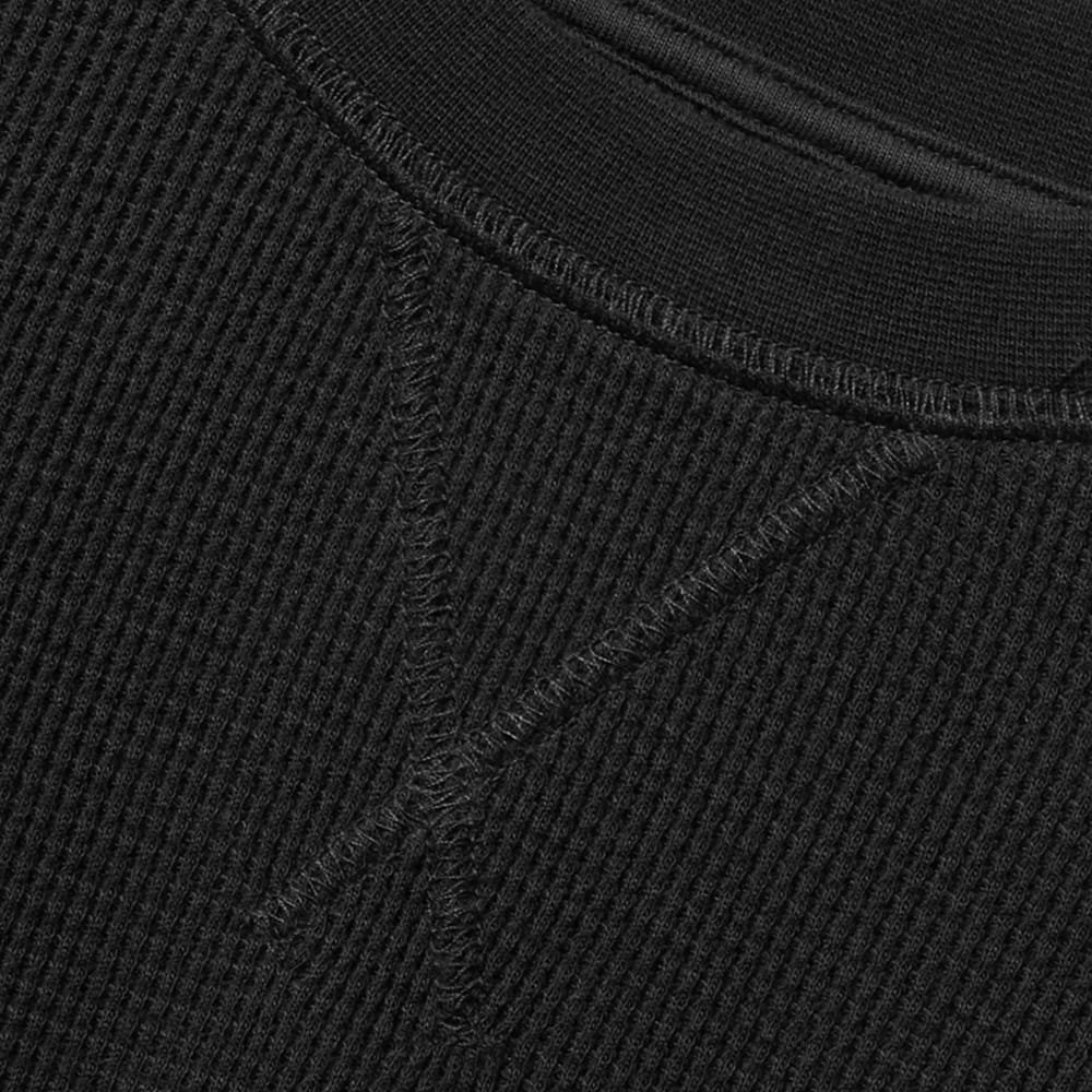 The Organic Cotton Waffle Tee | Black - Image 5