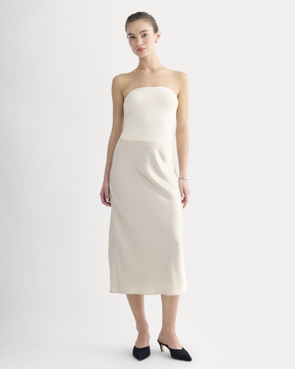 Knit Tube Top | Birch - Image 3
