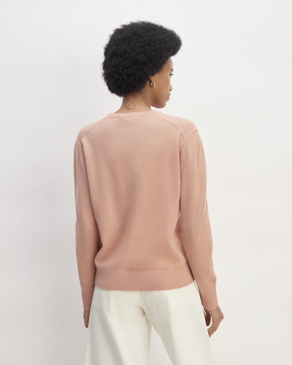 The Classic Crew In Cashmere | Blush Pink - Image 6