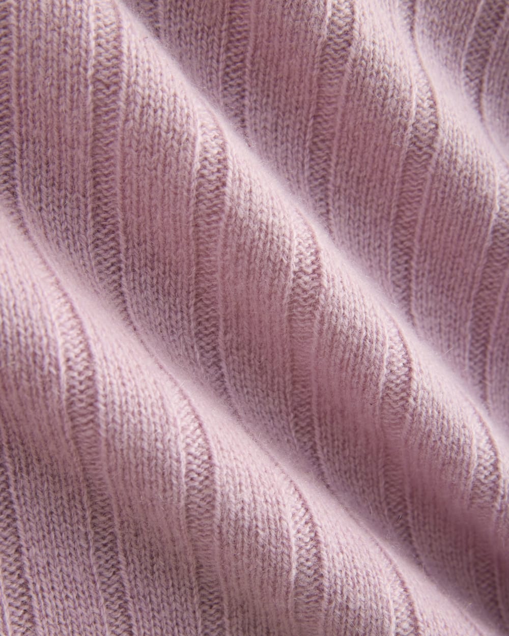 Mix Ribbed Crew In Cashmere | Lilac Crush - Image 6