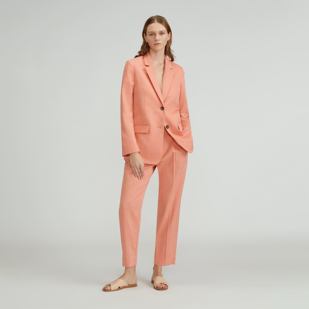 The Oversized Blazer In Buttersmooth | Tawny Pink - Image 6