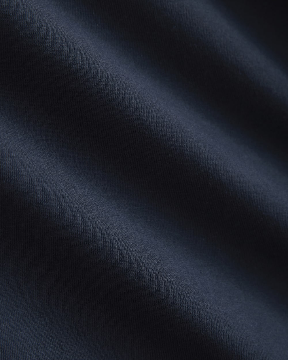 Oversized Boxy Crew In Essential Cotton | Deep Navy - Image 6
