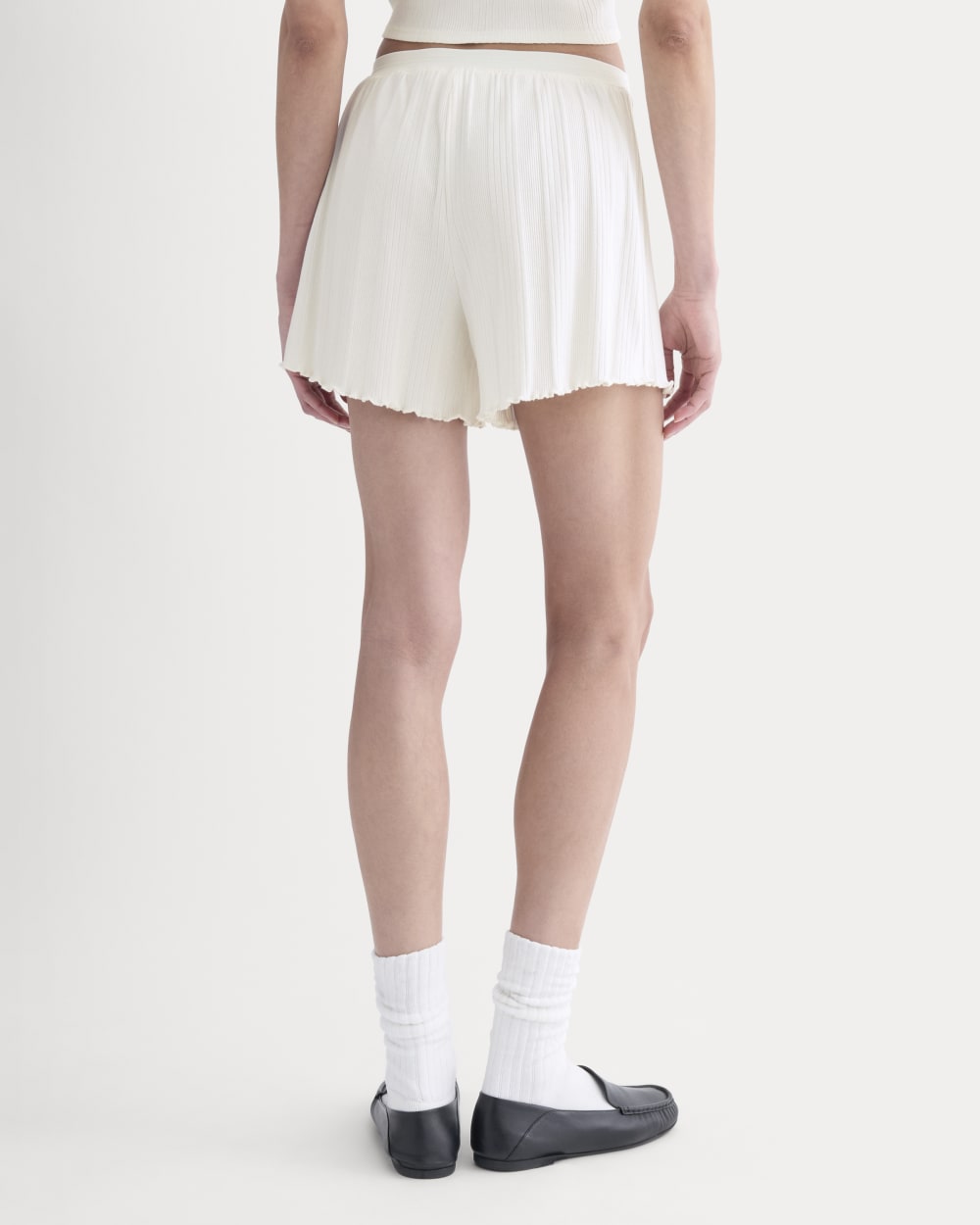 Lounge Rib Short | Bone - Image 5