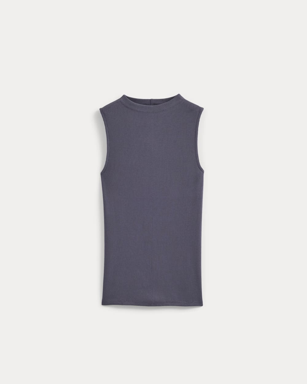Alternative view of The Luxe Rib Funnel-Neck Tank | Graystone
