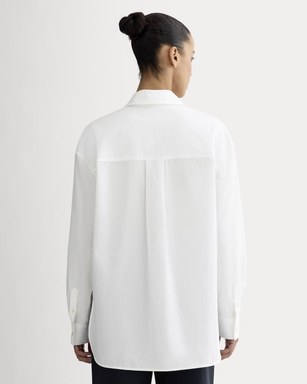The Boyfriend Shirt In Ultrasoft Cotton | White - Image 5