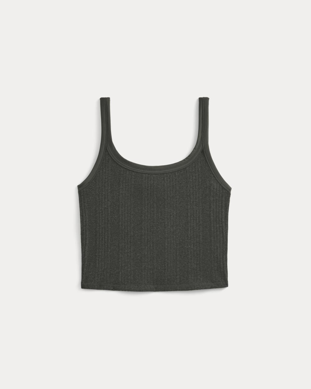 Alternative view of Lounge Rib Tank | Heathered Soot