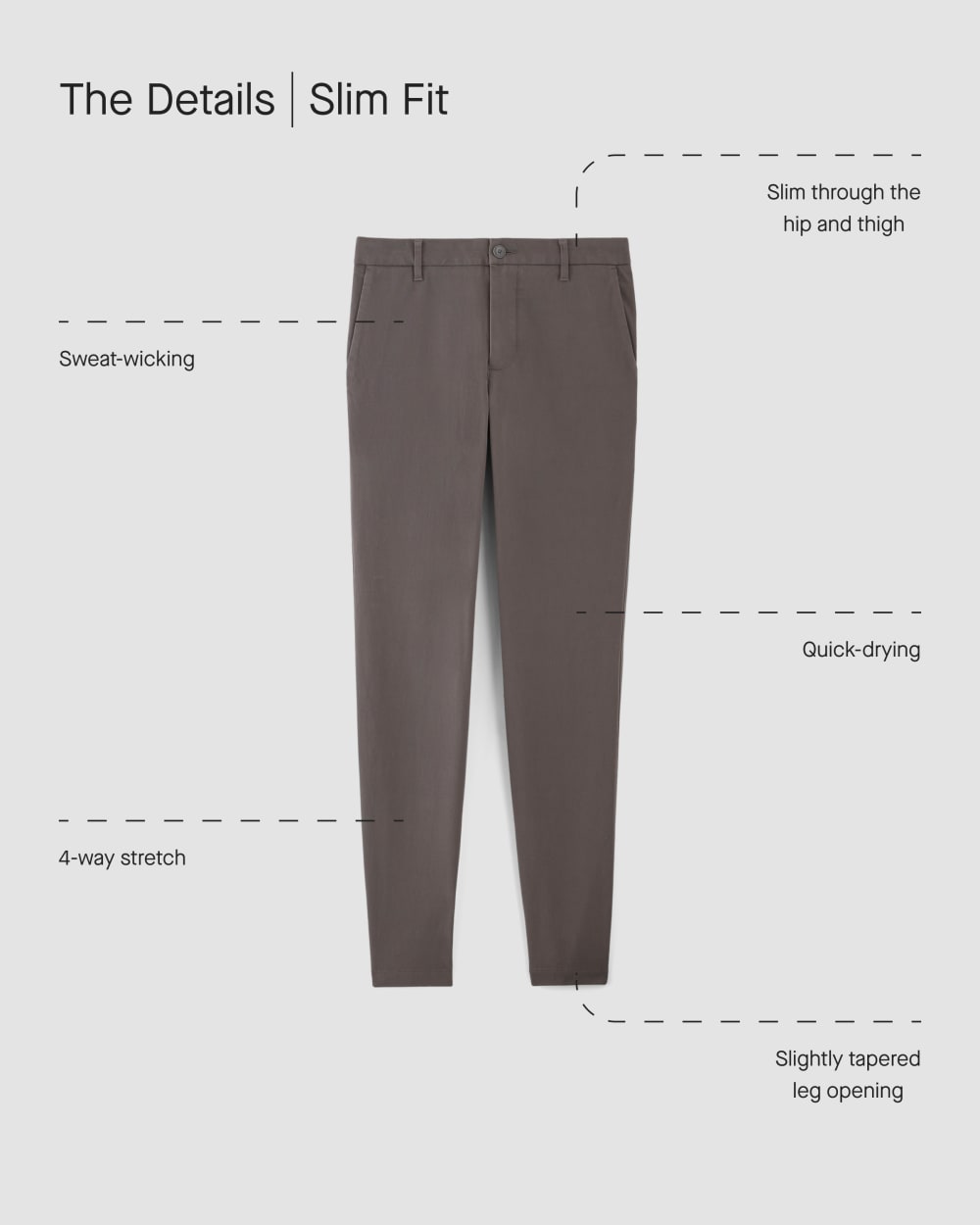 The Performance Chino | Uniform | Toasted Coconut | Slim - Image 4