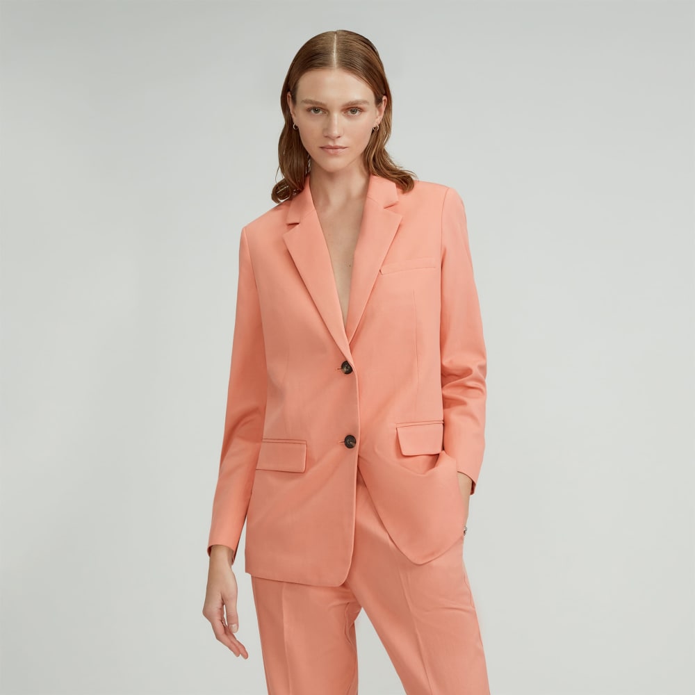 The Oversized Blazer In Buttersmooth | Tawny Pink