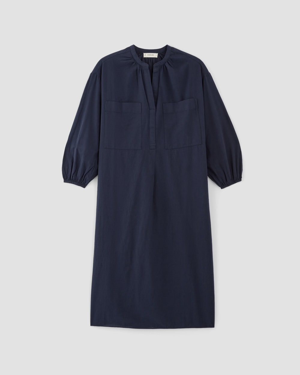 Alternative view of The Gauze Caftan Dress | Navy