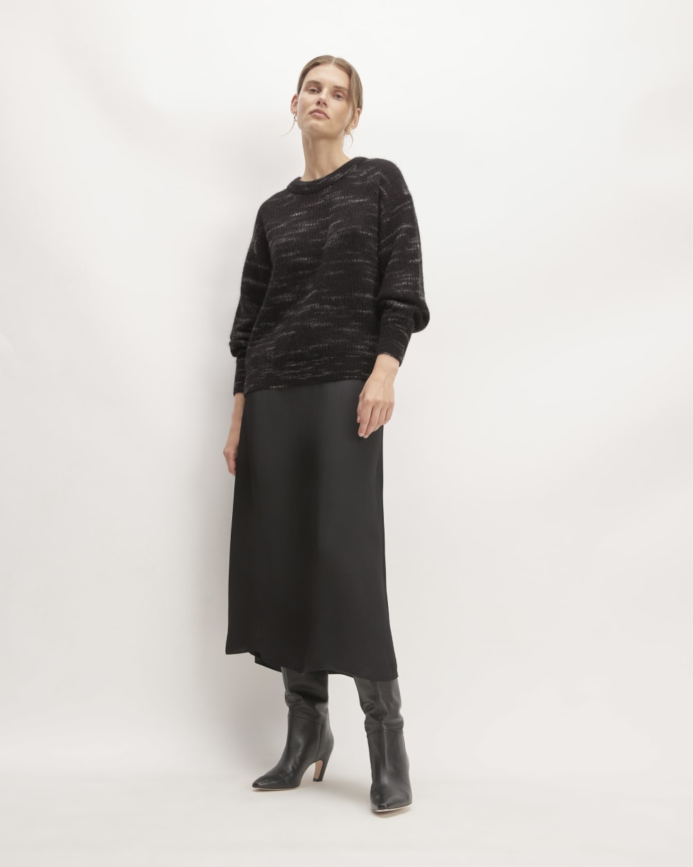 The Cocoon Crew In Alpaca | Black Heather - Image 3