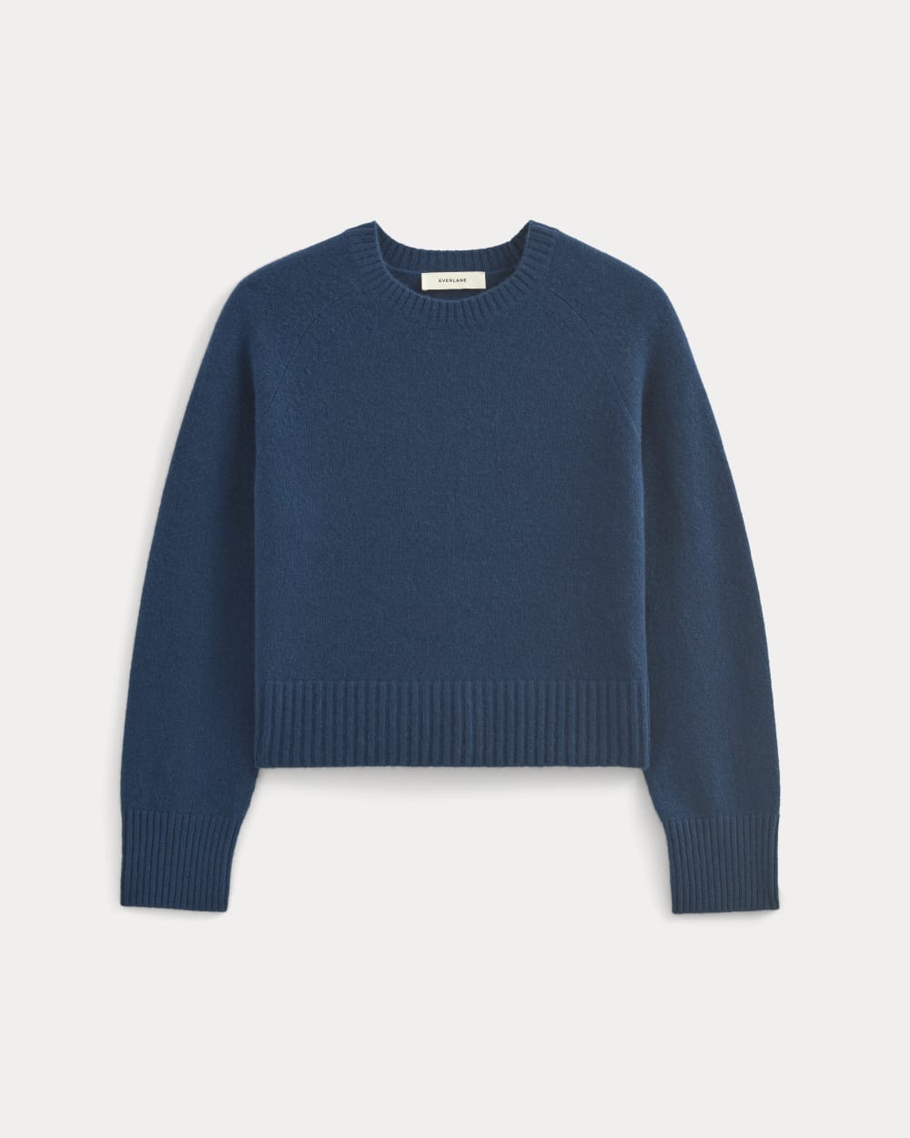 Alternative view of The Boxy Crew In Cashmere | Deep Lazuli Blue