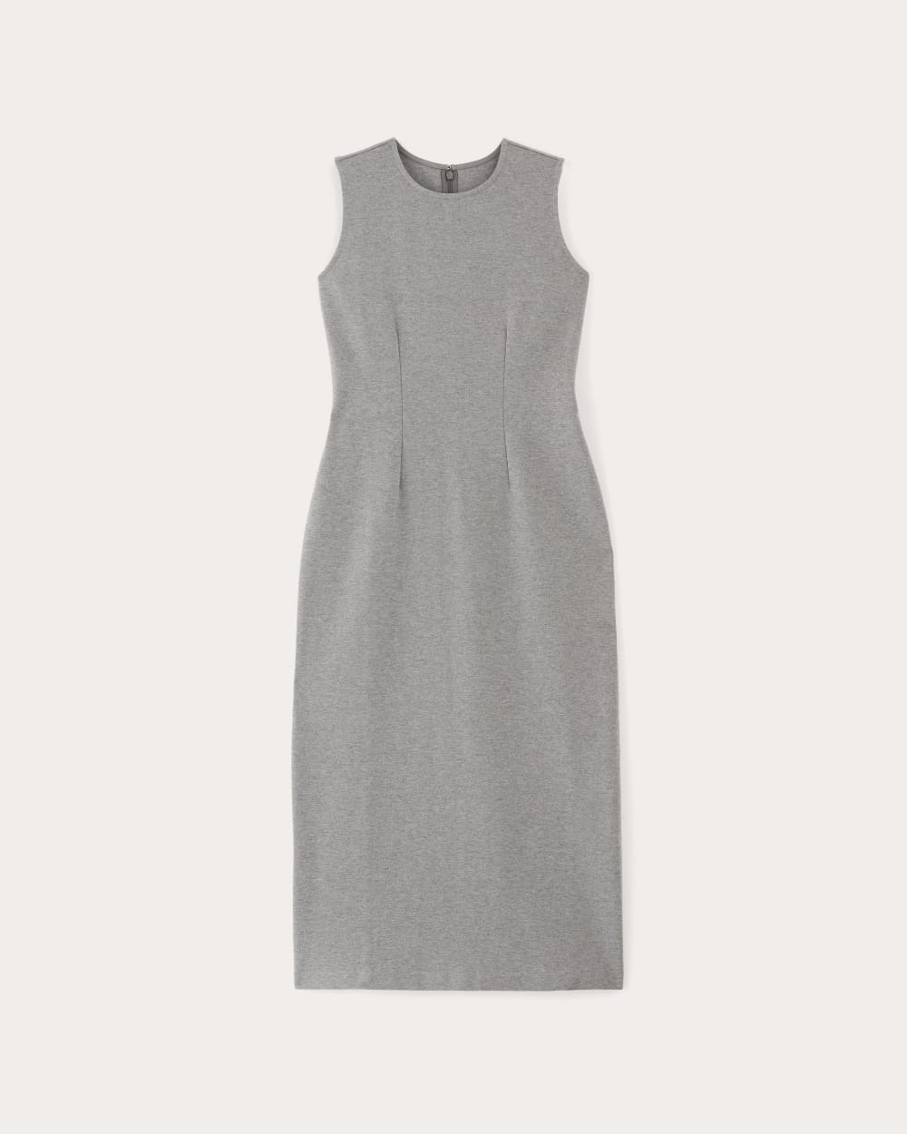 Alternative view of The Dream '90s Midi Dress | Mid Heather Grey