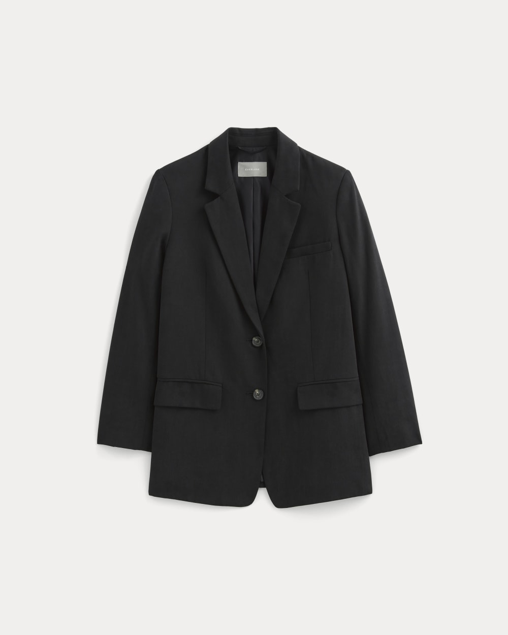 Alternative view of The Oversized Blazer In Buttersmooth | Black