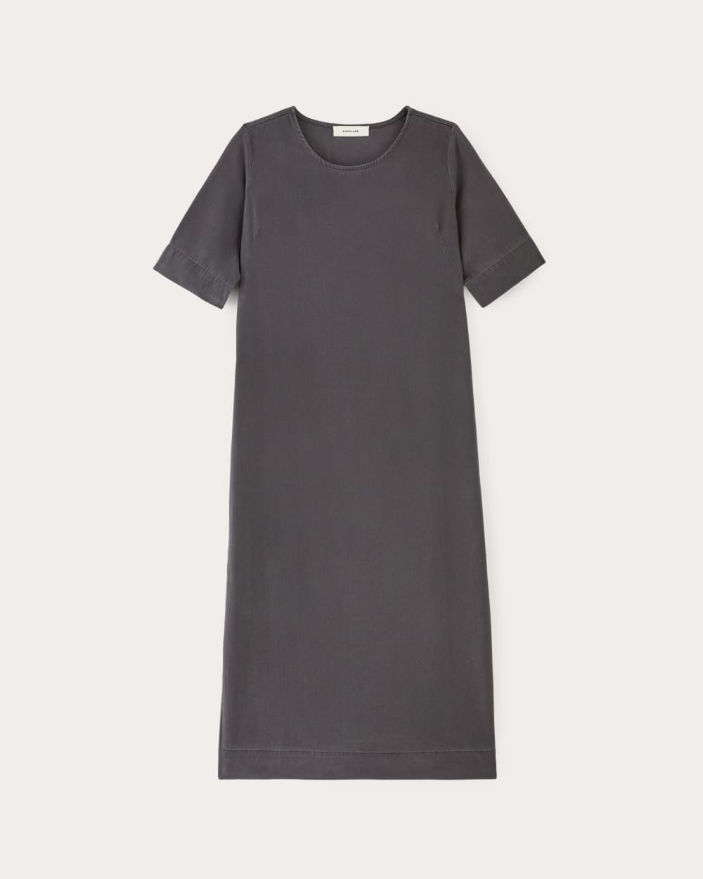 Alternative view of The Relaxed T-Shirt Dress In Buttersoft | Graphite