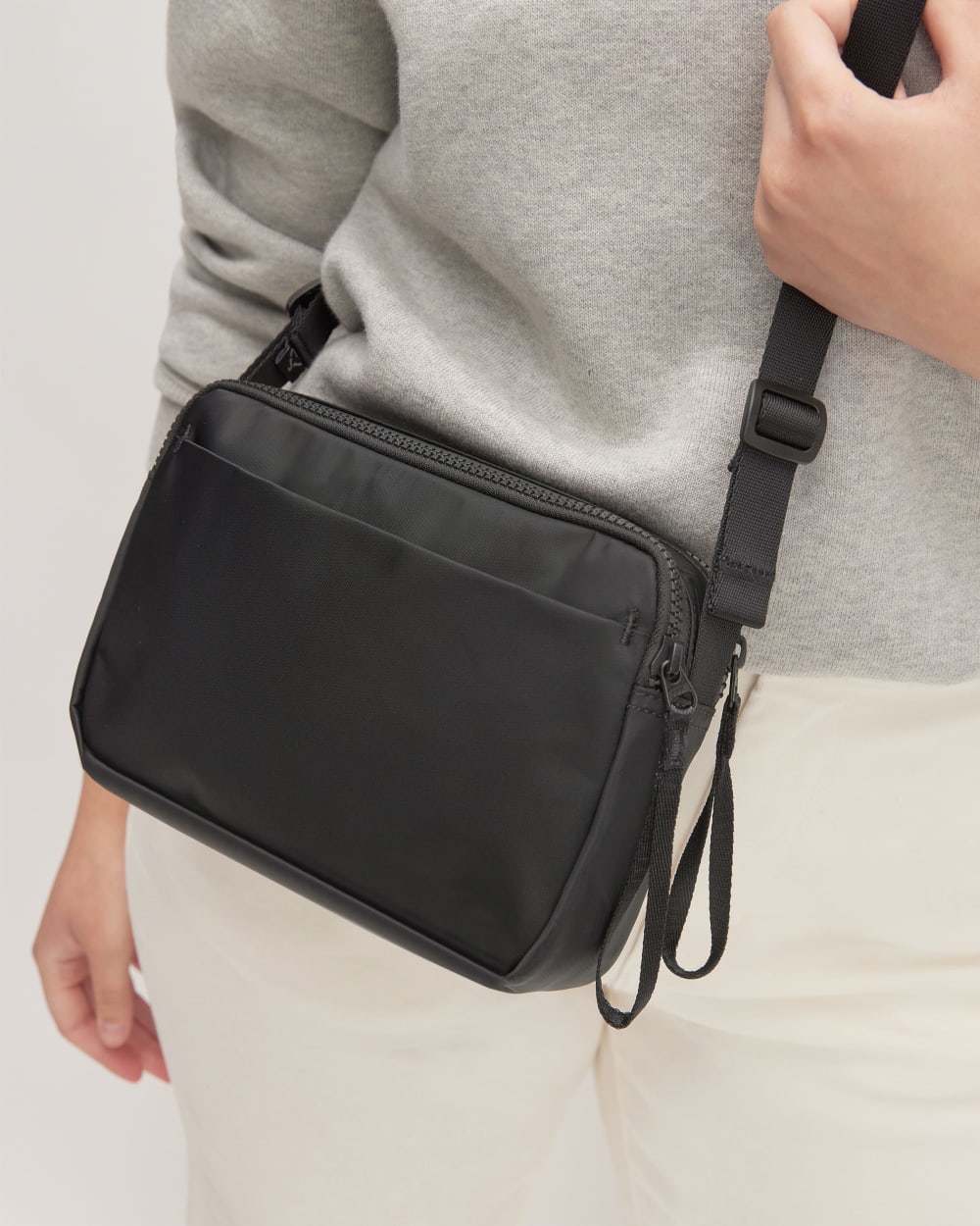 Alternative view of The Recycled Nylon Camera Bag | Black