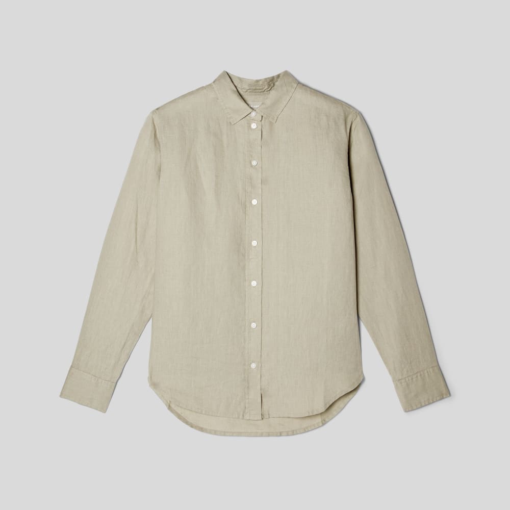 Alternative view of The Must-Have Shirt In Linen | Seagrass
