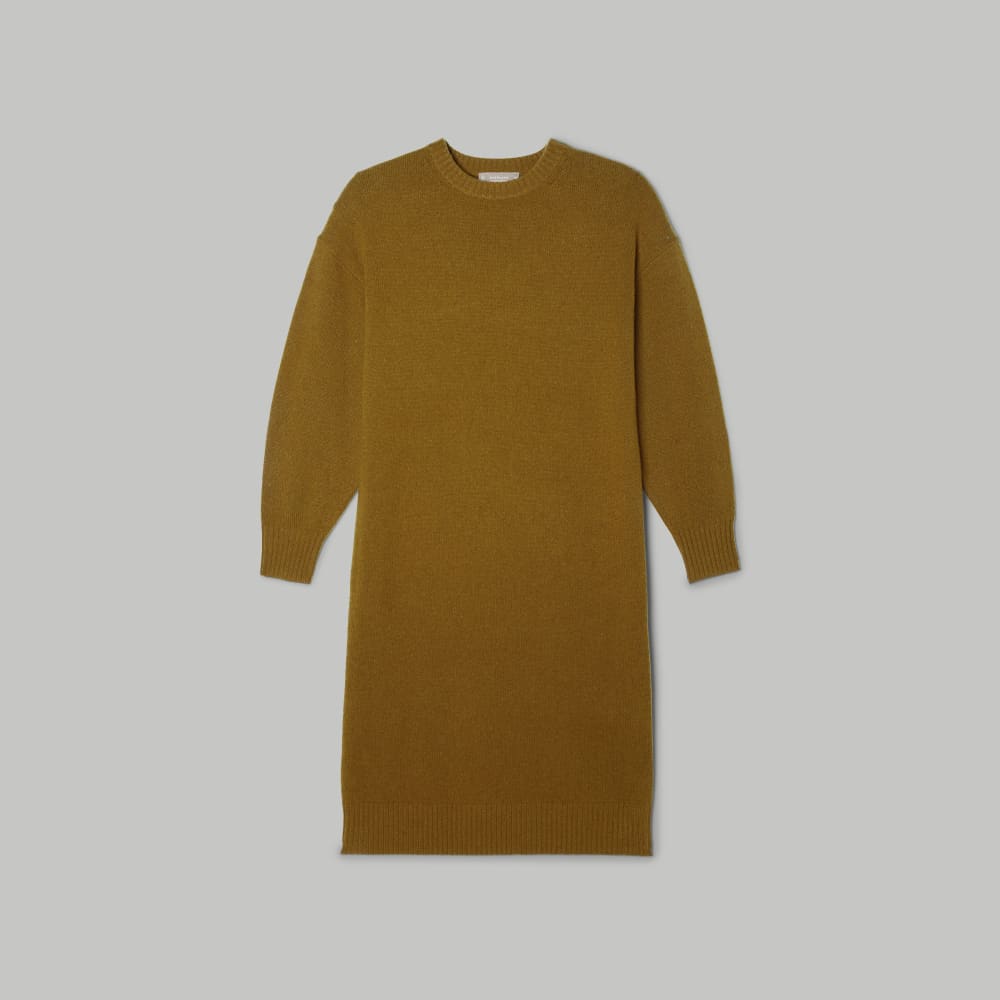 Alternative view of The Cashmere Midi Dress | Tapenade