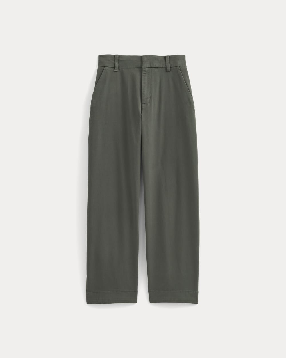 Alternative view of Cotton Twill Chino | Slate Grey