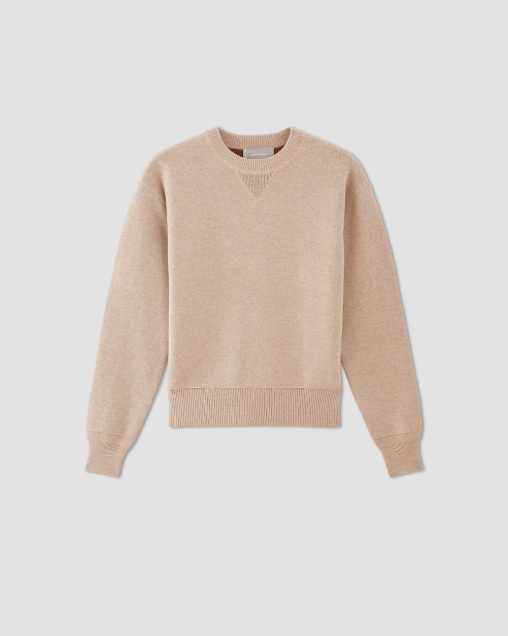 Alternative view of The Cotton-Merino Sweatshirt | Warm Oat Heather