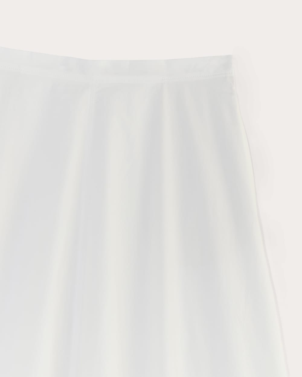 The Midi Skirt In Ultrasoft Cotton | White - Image 6