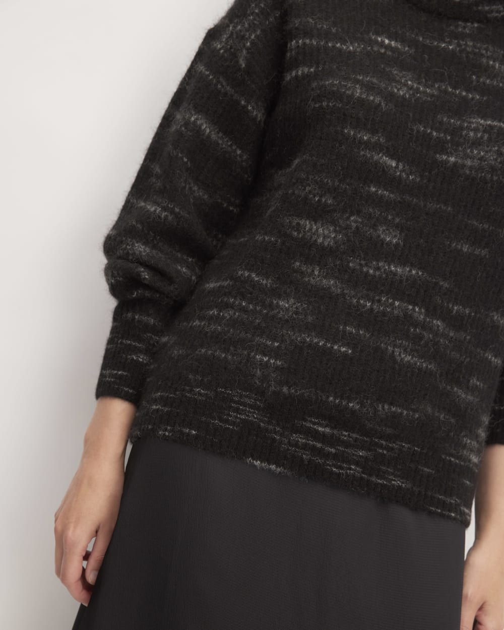 The Cocoon Crew In Alpaca | Black Heather - Image 5
