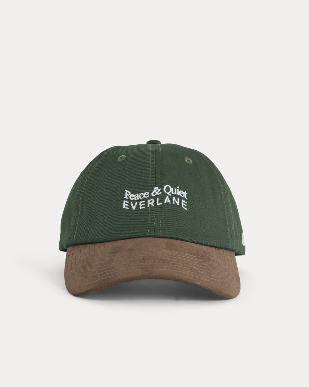 Alternative view of Everlane X Peace & Quiet Baseball Hat | Pine